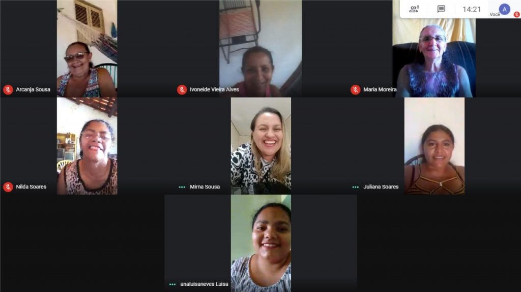 CÁRITAS FAZ ACOMPANHANDO REMOTO A GRUPOS DE MULHERES DURANTE A PANDEMIA