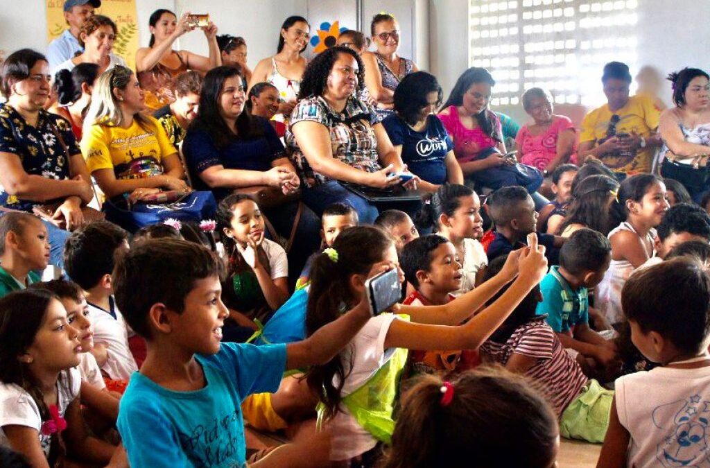 ESTUDANTES DE 02 ESCOLAS DE MILHÃ PARTICIPAM DE PESQUISA SOBRE ALIMENTAÇÃO SAUDÁVEL